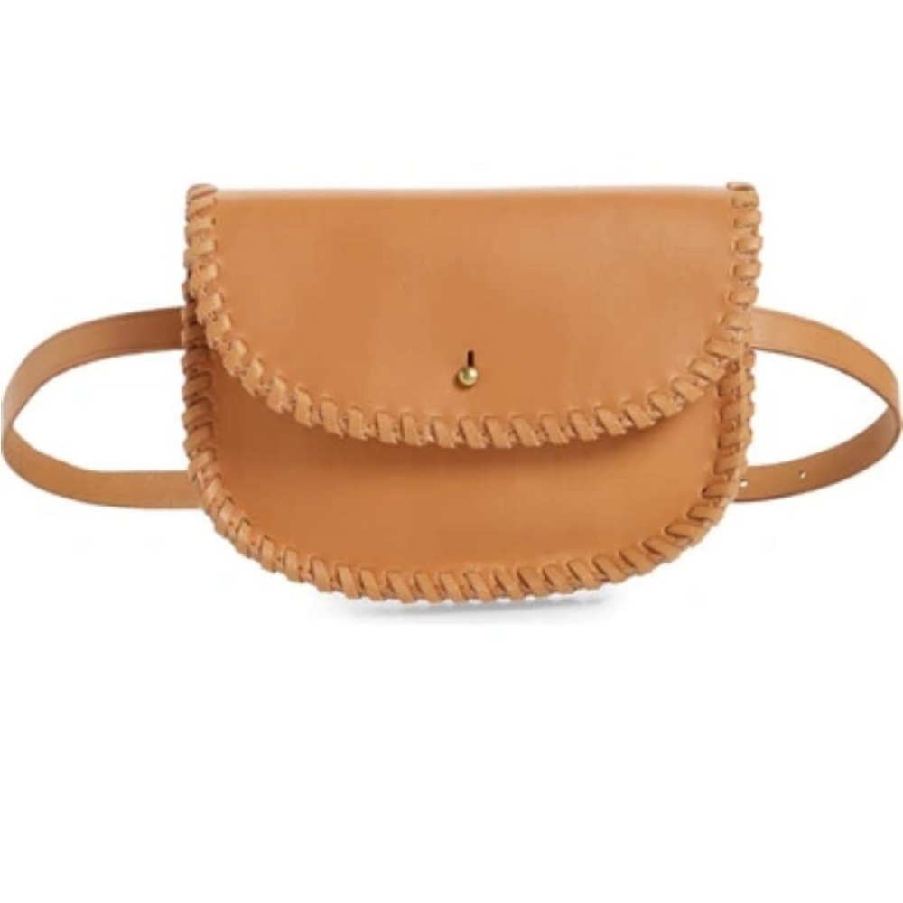 Madewell Tan Leather Crossbody Bag - Picture 2 of 12